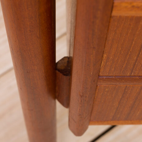 21163 Danish mid century modern desk in teak with 6 drawers, 1960s-20 Danish mid century modern desk in teak with drawers s scaled