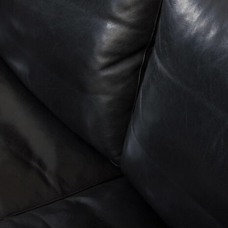 21168 Vintage Danish Stouby sofa in thick black aniline leather-10 Vintage Danish Stouby sofa in thick black aniline leather scaled