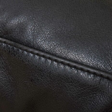 21168 Vintage Danish Stouby sofa in thick black aniline leather-16 Vintage Danish Stouby sofa in thick black aniline leather scaled