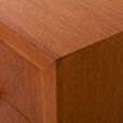Danish teak small sideboard with folding doors and  drawers s  scaled
