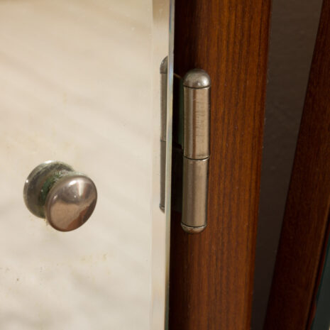 21157 Mid century Scandinavian teak vanity with adjustable mirrors and 5 shelves, 1950s-5 Mid century Scandinavian teak vanity with adjustable mirrors and shelves s scaled