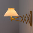 Le Klint scissor wall lamp by Erik Hansen  scaled