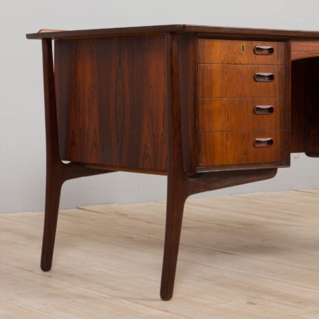 21173 ROSEWOOD DESK BY SVEND AAGE MADSEN FOR H.P. HANSEN, Denmark 1960s-22 ROSEWOOD DESK BY SVEND AAGE MADSEN FOR H