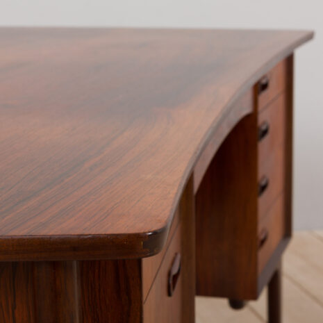 21173 ROSEWOOD DESK BY SVEND AAGE MADSEN FOR H.P. HANSEN, Denmark 1960s-26 ROSEWOOD DESK BY SVEND AAGE MADSEN FOR H