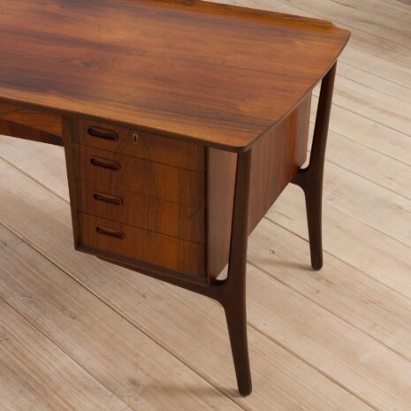 21173 ROSEWOOD DESK BY SVEND AAGE MADSEN FOR H.P. HANSEN, Denmark 1960s-27 ROSEWOOD DESK BY SVEND AAGE MADSEN FOR H