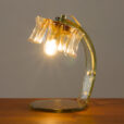 Original Mazzega Murano glass desk lamp Italy s scaled