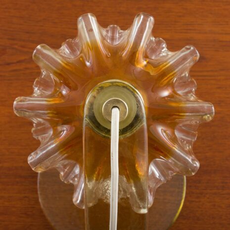 21181 Original Mazzega Murano glass desk lamp, Italy, 1970s-7 Original Mazzega Murano glass desk lamp Italy s scaled