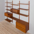 Royal Cadovius  bay wall unit with  cabinets and  shelves s  scaled