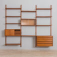 Royal Cadovius  bay wall unit with  cabinets and  shelves s  scaled