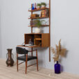 Cadovius wall unit with a secretary desk and  shelves  scaled