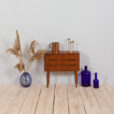 Danish dresser nightstand entry chest of drawers by J