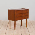 Danish dresser nightstand entry chest of drawers by J