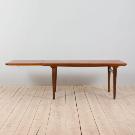 21170 Vintage Danish Johannes Andersen rectangular teak extension dining table, 1960s-3 Vintage Danish Johannes Andersen rectangular teak extension dining table s scaled