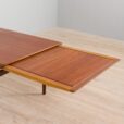Vintage Danish Johannes Andersen rectangular teak extension dining table s  scaled
