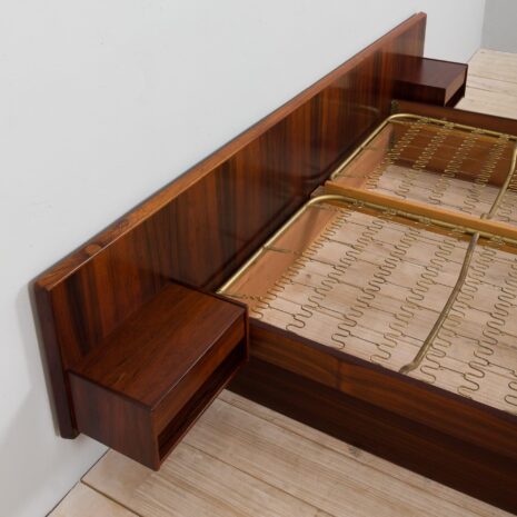 21171 Duńskie palisander rama łóżka king-size podwójne łóżko-17 Danish rosewood bed frame king size double bed scaled