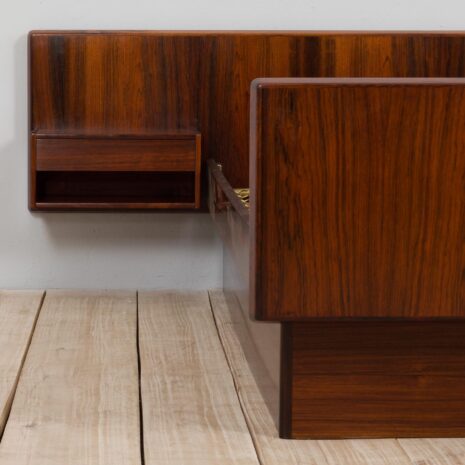 21171 Duńskie drewno różane rama łóżka king-size podwójne łóżko-18 Danish rosewood bed frame king size double bed scaled