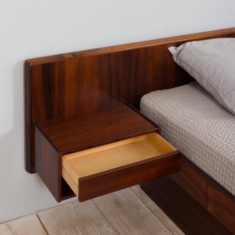 21171 Duńskie drewno różane rama łóżka king-size podwójne łóżko-7 Danish rosewood bed frame king size double bed scaled