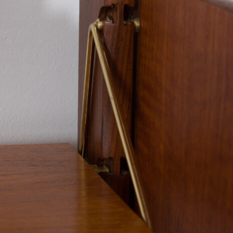 21207 Scandinavian Ergo teak wall unit with a desk and 2 cabinets-13 Scandinavian Ergo teak wall unit with a desk and cabinets scaled