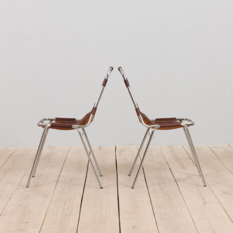 21209 pair of Charlotte Perriand Les Arc chairs-3 pair of Charlotte Perriand Les Arc chairs scaled