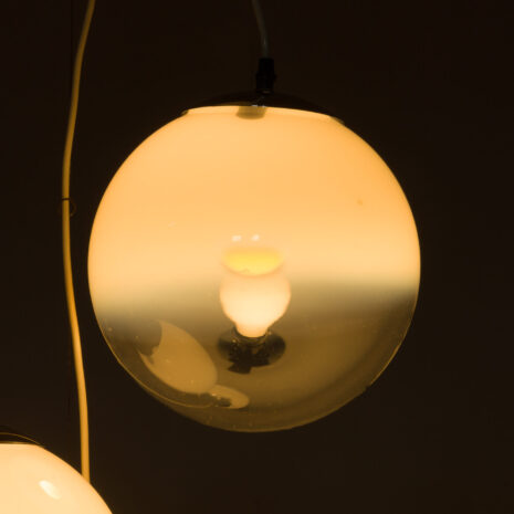 21212 Space Age Murano ceiling pendant lamp with 3 murano glass globes-11 Space Age Murano ceiling pendant lamp with murano glass globes scaled