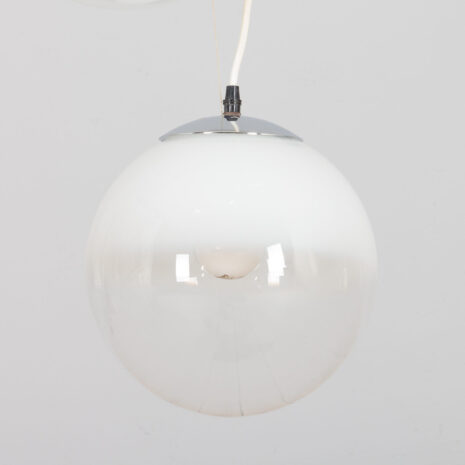 21212 Space Age Murano ceiling pendant lamp with 3 murano glass globes-5 Space Age Murano ceiling pendant lamp with murano glass globes scaled