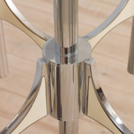 21215 Włoski chromowany żyrandol Gaetano Sciolari lampa wisząca, lata 60-te, 70s-12 Italian chrome chandelier by Gaetano Sciolari pendant lamp s s scaled