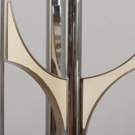 21215 Włoski chromowany żyrandol Gaetano Sciolari lampa wisząca, lata 60-te, 70s-18 Italian chrome chandelier by Gaetano Sciolari pendant lamp s s scaled