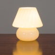 Small Venini mushroom Murano swirl lamp Italy  scaled