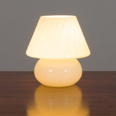 21221 Mała lampa Venini z grzybem Murano, Włochy-5 Small Venini mushroom Murano swirl lamp Italy scaled