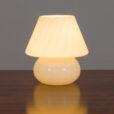 Small Venini mushroom Murano swirl lamp Italy  scaled