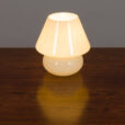 Small Venini mushroom Murano swirl lamp Italy  scaled