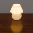 Small Venini mushroom lamp with gentle swirl scaled