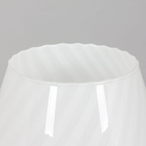 21225 Lampa stołowa Big Mushroom Venini, wirowe szkło Murano, Włochy 1960s-9 Duża lampa stołowa Mushroom Venini ze szkła murano, Włochy, skala