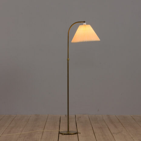 21230 Danish brass Le Klint floor lamp, 1960s-11 Danish brass Le Klint floor lamp s scaled