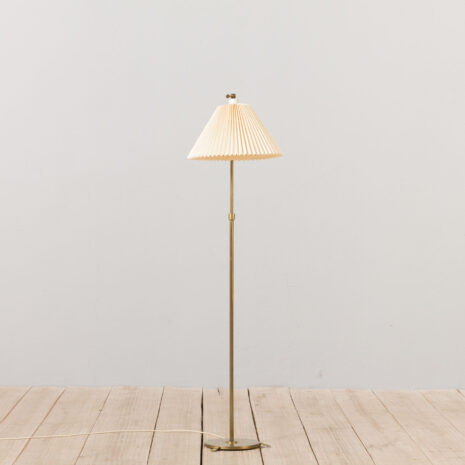 21230 Danish brass Le Klint floor lamp, 1960s-2 Danish brass Le Klint floor lamp s scaled