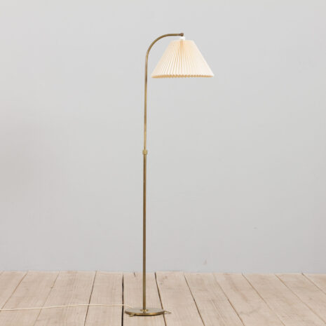 21230 Danish brass Le Klint floor lamp, 1960s-4 Danish brass Le Klint floor lamp s scaled