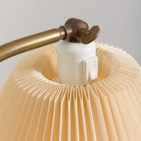 21230 Danish brass Le Klint floor lamp, 1960s-6 Danish brass Le Klint floor lamp s scaled