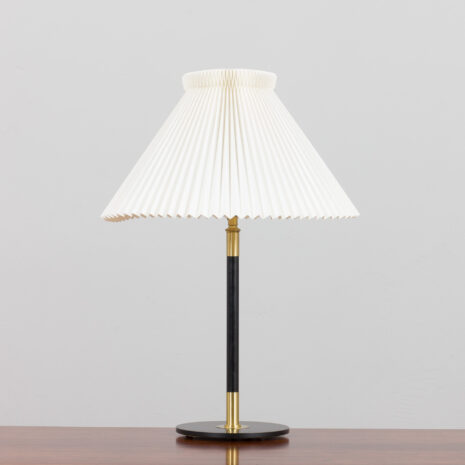Le Klint table lamp with brass and black base  scaled