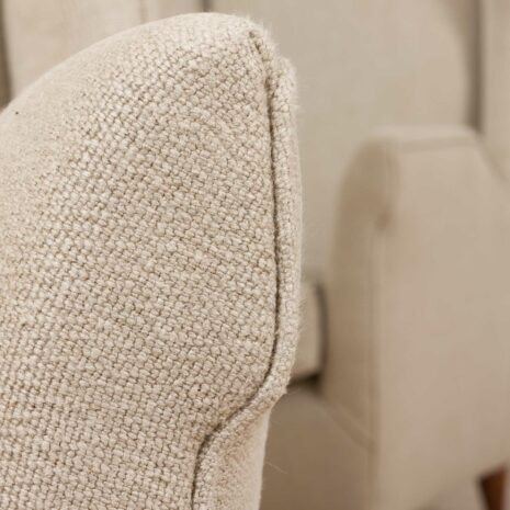 21247 Pair of Gio Ponti Wingback lounge chairs reupholstered in Belgium linen -13 Pair of Gio Ponti Wingback lounge chairs reupholstered in Belgium linen scaled