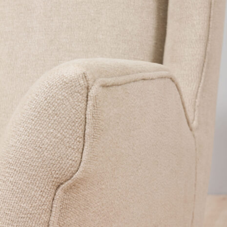 21247 Pair of Gio Ponti Wingback lounge chairs reupholstered in Belgium linen -14 Pair of Gio Ponti Wingback lounge chairs reupholstered in Belgium linen scaled