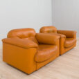 Pair of De Sede DS lounge chairs scaled