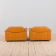 Pair of De Sede DS lounge chairs scaled