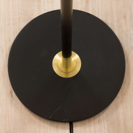21250 Black Le Klint floor lamp with brass details, Denmark-9 Black Le Klint floor lamp with brass details Denmark scaled