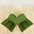 pair of green Italian armchairs Gigi Radice scaled