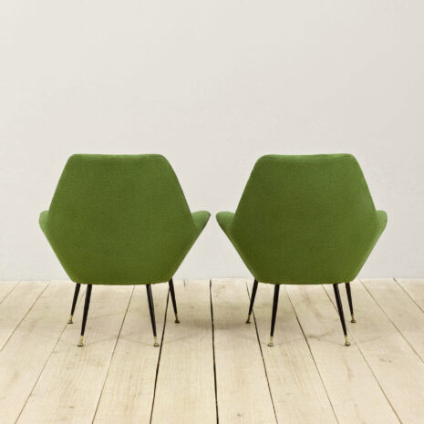 21252 para zielonych włoskich foteli Gigi Radice-6-6 pair of green Italian armchairs Gigi Radice scaled