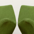 pair of green Italian armchairs Gigi Radice scaled