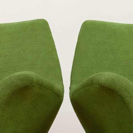 21252 para zielonych włoskich foteli Gigi Radice-9-9 pair of green Italian armchairs Gigi Radice scaled
