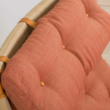 21255 Fotel wypoczynkowy Pernilla w nowej bawełnianej tapicerce, Bruno Mathsson-9 Pernilla lounge chair in new cotton upholstery Bruno Mathsson scaled