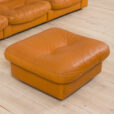 De Sede ds reclining sofa with ottoman  scaled