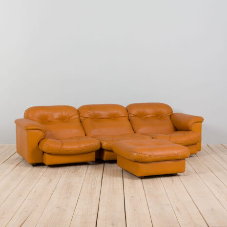 21256 De Sede ds101 rozkładana sofa z otomaną-7 De Sede ds reclining sofa with ottoman scaled